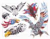 eagle tats flags designs