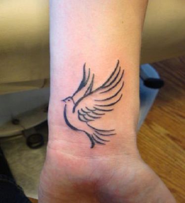 Dove Tattoos On Wrist