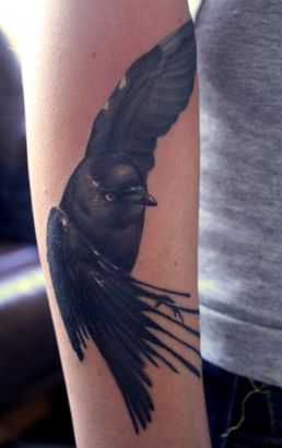 Bird Tattoos On Hand