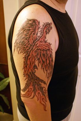 Phoenix Tats On Arm