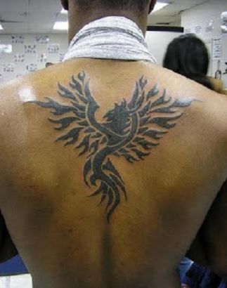 Tribal Phoenix Image Of Tattoo For Man