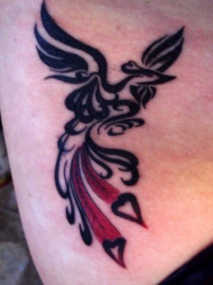 Tribal Phoenix Images Tattoo