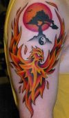 Phoenix tattoo designs
