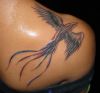 phoenix images tattoo on shoulder