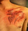phoenix pic of tattoos on chest