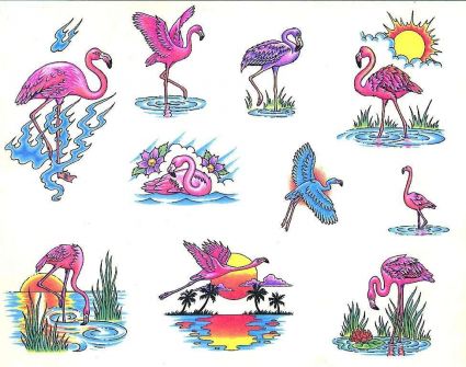 Multiple Swans Tattoos