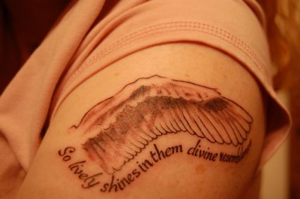 Swan Feather Tats