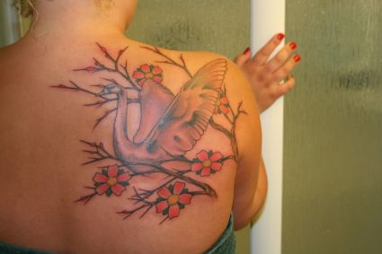 Swan Image Of Tattoo