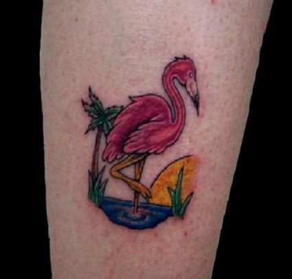 Swan Pic Tattoo