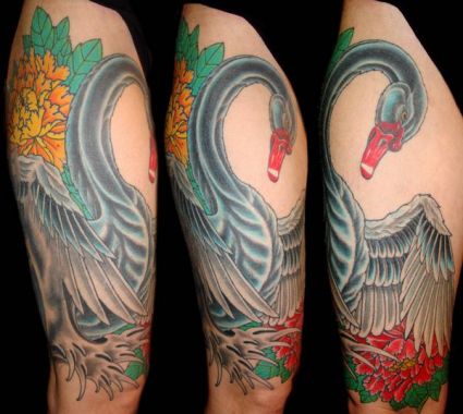 Swan Picture Of Tattoo