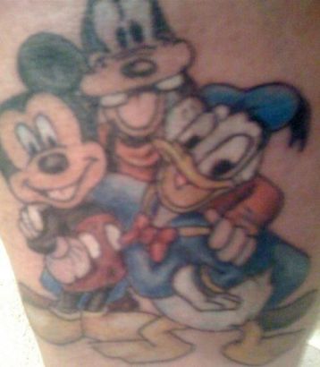 Goofy Tattoo