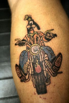 Goofy Cartoon Tattoos