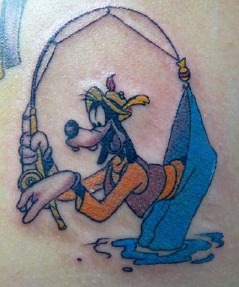 Goofy Tattoo Pic