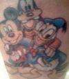 goofy tattoo