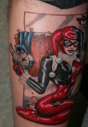 Female Joker Tattoo