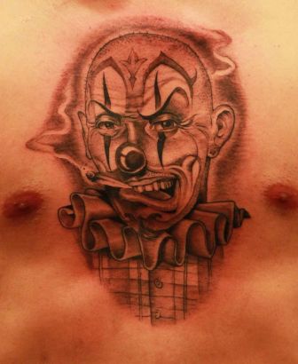 Joker On Chest