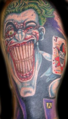 Joker Tattoo Idea