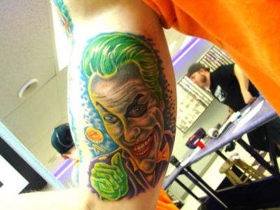 Joker tattoo by Sasha O Kharin | Photo 28704