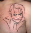 dark night joker tattoo