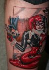 female joker tattoo