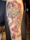 jesters skulls joker tattoo