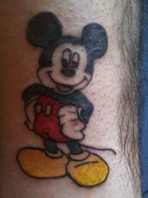 Mickey Mouse Tats Pic