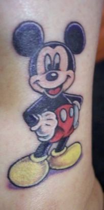 Micky Mouse Tattoo Image