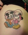 micky and mini mouse pic tattoo