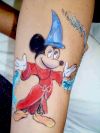 Mickey mouse on hand
