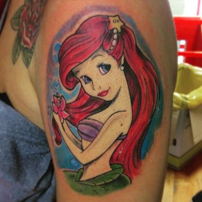 Princess Ariel Walt Disney || Tattoo from Itattooz