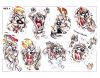 cartoon dogs tattoo