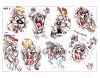 cartoon dogs tattoo