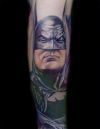 batman arm tattoos 