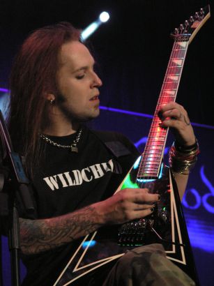 Alexi Laiho Close Up Arm Tattoo Children Of Bodom