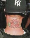 fred durst nek flower tattoo