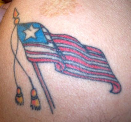 American Flag Tattoo