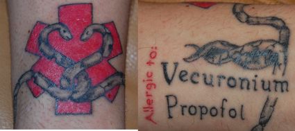American Snake Tattoo