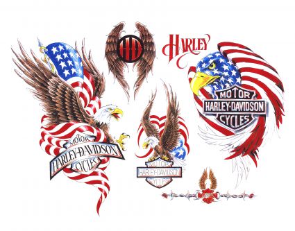 American Eagle Tattoos Gallery