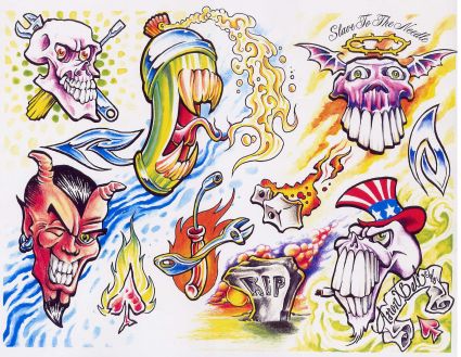 Scull Tattoos Images