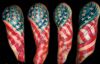 american flag tat on arms