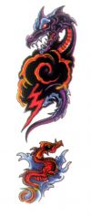 asian dragon tattoos