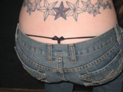 Chinese Tattoo On Lower Back