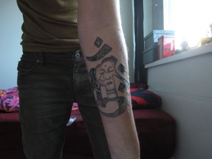 Chinese Tattoo On Hand