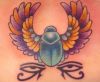 egyptian scarab tats