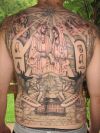 egyptian culture full back tats