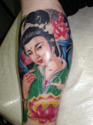 Gueixa - Geisha Tattoo