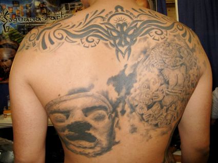 Mexican Back Tattoo