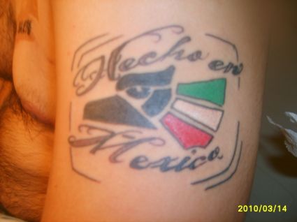 Hecho On Mexican Tattoo