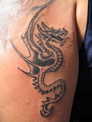 Dragon Pic Tattoos On Arm