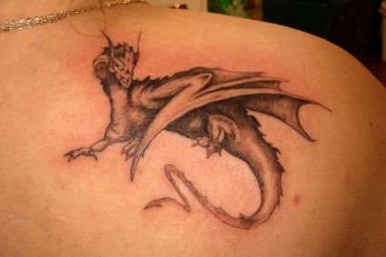 Dragon Pic Tattoos On Back